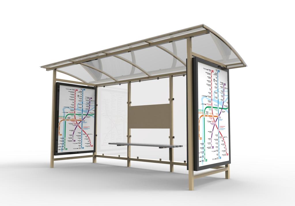 Проект автобусной остановки
